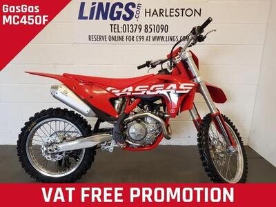 2023 Gas Gas MC450F 2023 Petrol red Manual