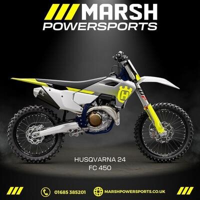 Husqvarna FC450 2024 Model - Husqvarna Main Dealer - 0% Finance