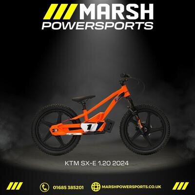 KTM SX-E 1.20 2024 Model - KTM Main Dealer - Reserve NOW