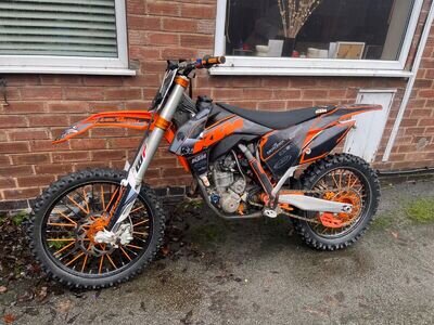 2014 KTM SXF 350 MOTORBIKE MOTORCROSS OFF ROAD BIKE MX ELECTRIC START 4 STROKE