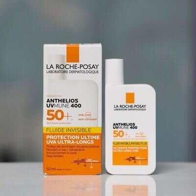 La-ROCHE-POSAY ANTHELIOS SPF 50 UVmune 400 LIGHT FLUID SUNSCREEN 1.7 FL.OZ/50ML