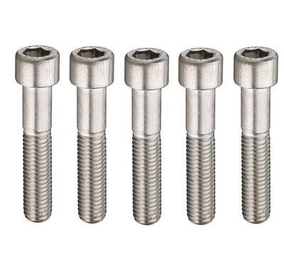 M4 M5 M6 M8 M10 M12 A2 STAINLESS STEEL CAP HEAD SOCKET SCREWS ALLEN KEY BOLTS