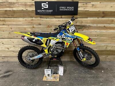 SUZUKI RMZ 250 2022 MOTOCROSS BIKE NEVER RIDDEN VERY TRICK BIKE!