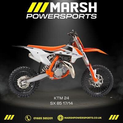 KTM 85SX Small Wheel 2024 Model - KTM Main Dealer - Now 0% finance available!