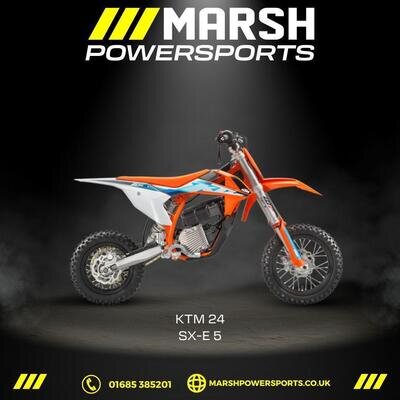 KTM SX-E 5 2024 Model Electric Childs Bike - Now 0% finance available!