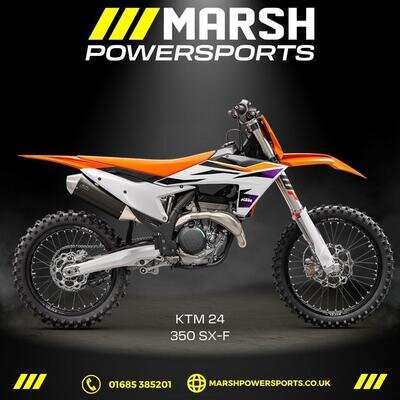 KTM 350 SX-F 2024 Model - KTM Main Dealer - NOW 0% finance!