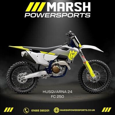 Husqvarna FC250 2024 Model - Husqvarna Main Dealer - 0% Finance