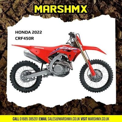 Honda CRF 450 R 2022 Model Uk Bike 6Mths Warranty-NOW 7495