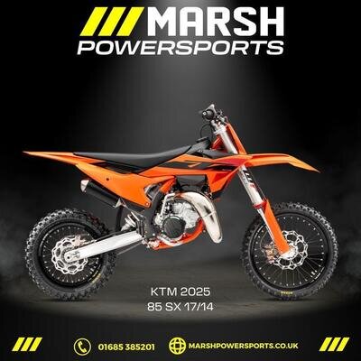 KTM 85 SX 17/14 2025 Model - KTM Main Dealer - 0% finance Available!