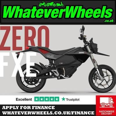 ZERO MOTORCYCLES FXE ZF 7.2 - 2023 ELECTRIC TRAIL ROAD LEGAL SUPERMOTO MOTORBIKE
