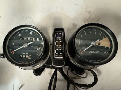 Honda CB360 CB 250 F 1974-1976 Clocks Speedo Speedometer Tacho Tachometer