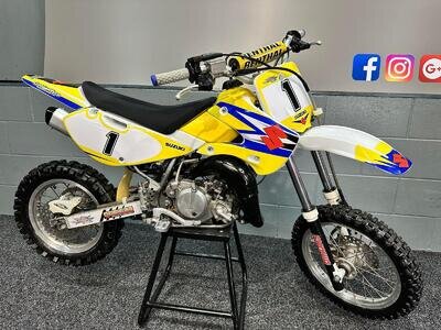 2005 SUZUKI RM 65 - NEW PLASTICS & GRAPHICS - RARE - TIDY -SX MC KX YZ TC PW