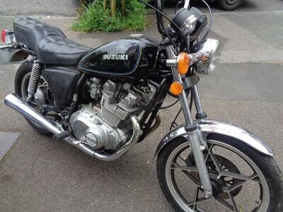 1980 Suzuki GS450 L twin us import now UK reg runs well easy project NOW £1799