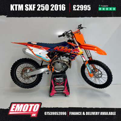 KTM SXF 250 2016 250cc Motocross Bike @EmotoUK - Finance Available