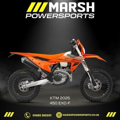 KTM 450 EXC-F 2025 Model - KTM Main Dealer - Taking Deposits Now!