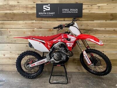 HONDA CRF 450 2018 MOTOCROSS BIKE FULL YOSHIMURA EXHAUST SYSTEM