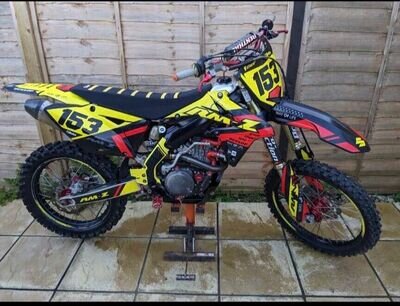 Suzuki Rmz450 2017 Ex Gp Bike not 250 super moto motox crf kxf