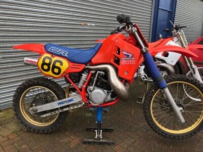 Honda cr500 motocross bike