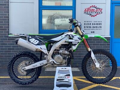 2019 KAWASAKI KXF450 MOTOCROSS MX BIKE - PX WELCOME FINANCE & DELIVERY AVAILABLE